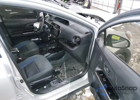 2018 Toyota Prius C Two from USA, damaged, VIN JTDKDTB36J1602466